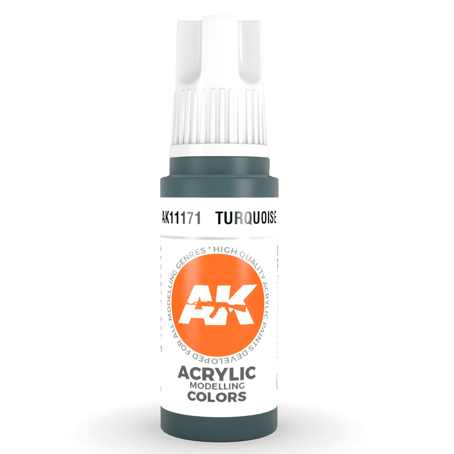 AK Interactive 3rd Gen Acrylic - Turquoise 17ml (AK11171)