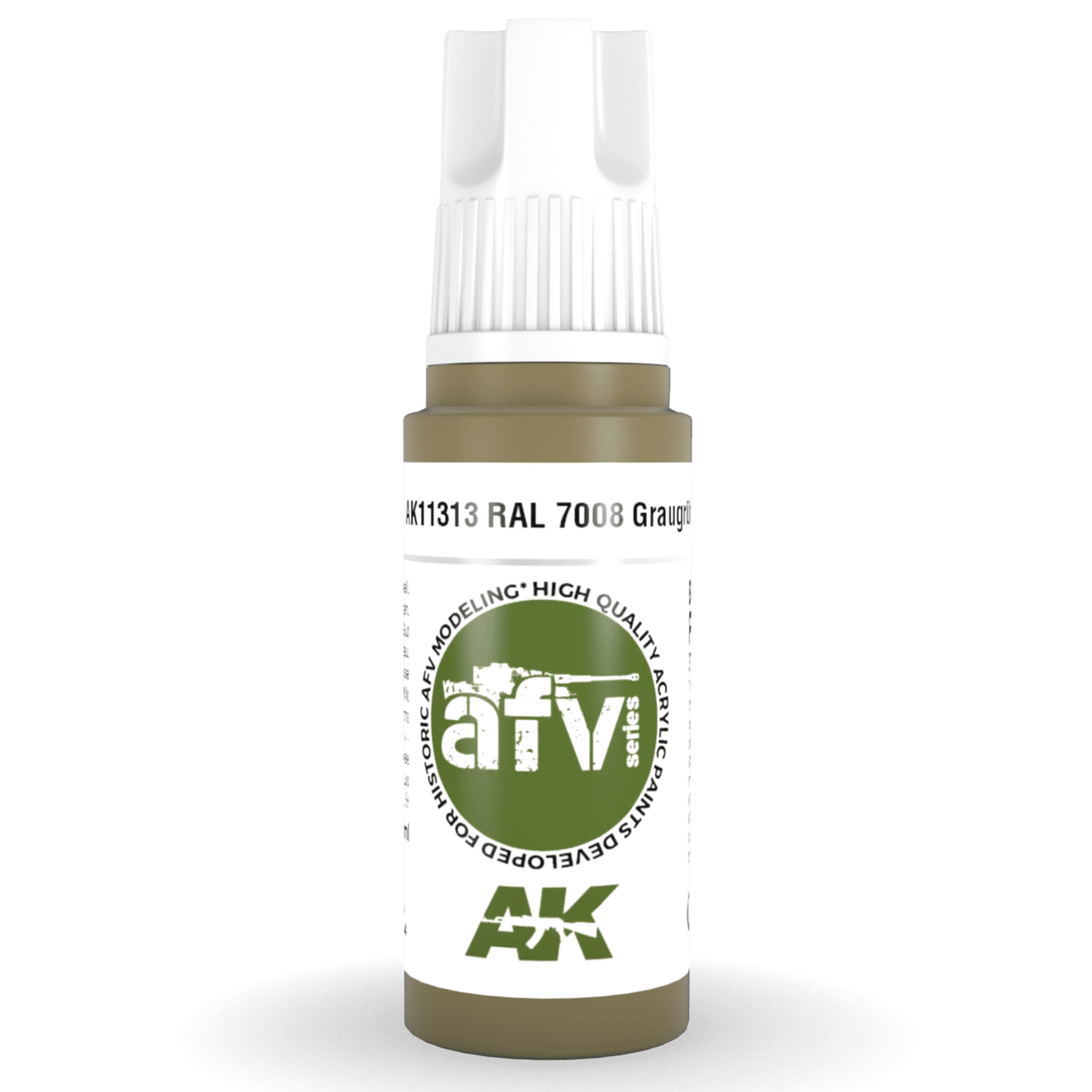 AK Interactive 3rd Gen Acrylic - RAL 7008 Graugrün 17ml (AK11313)