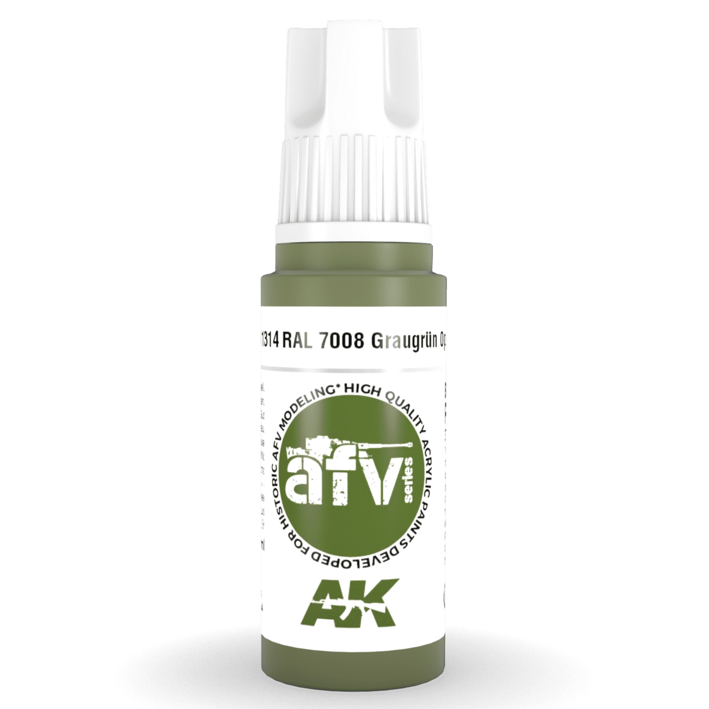 AK Interactive 3rd Gen Acrylic - RAL 7008 Graugrün Opt 2 17ml (AK11314)