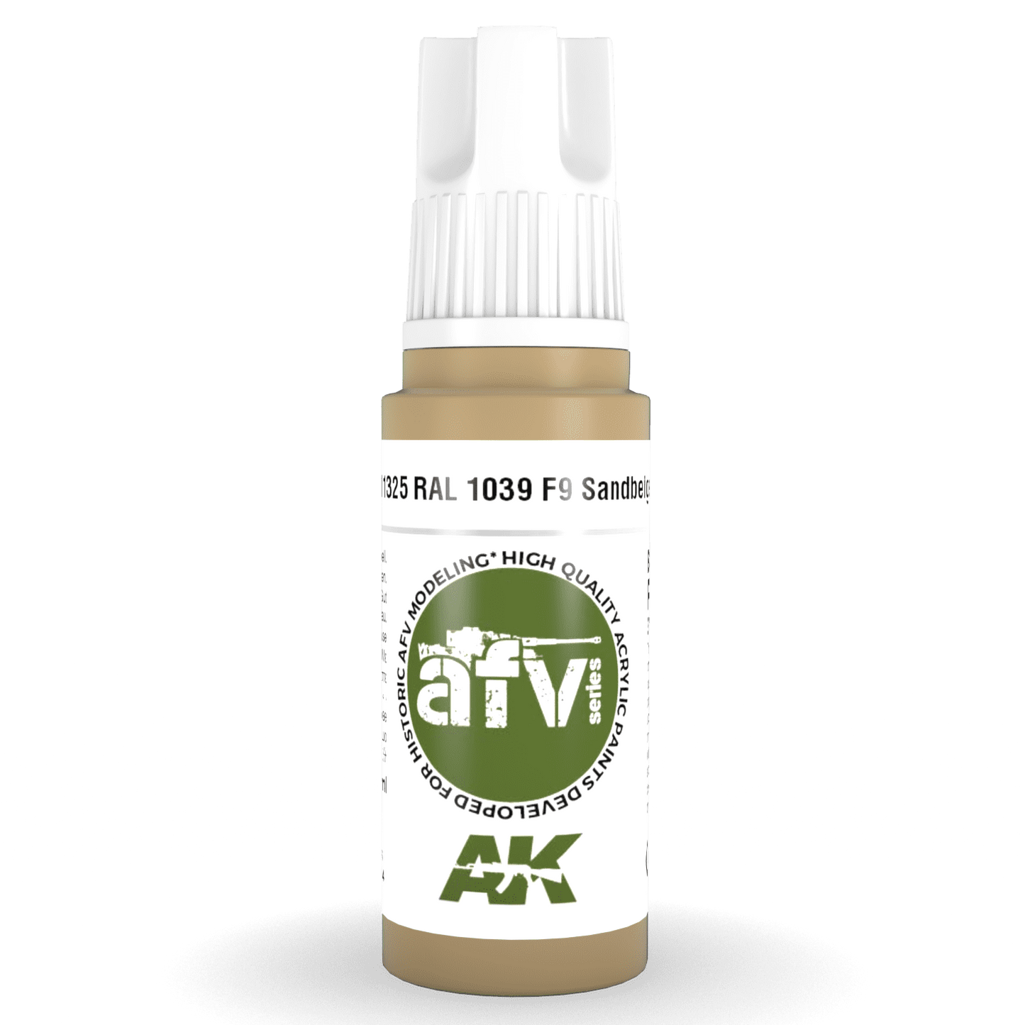 AK Interactive 3rd Gen Acrylic - RAL 1039 F9 Sandbeige 17ml (AK11325)