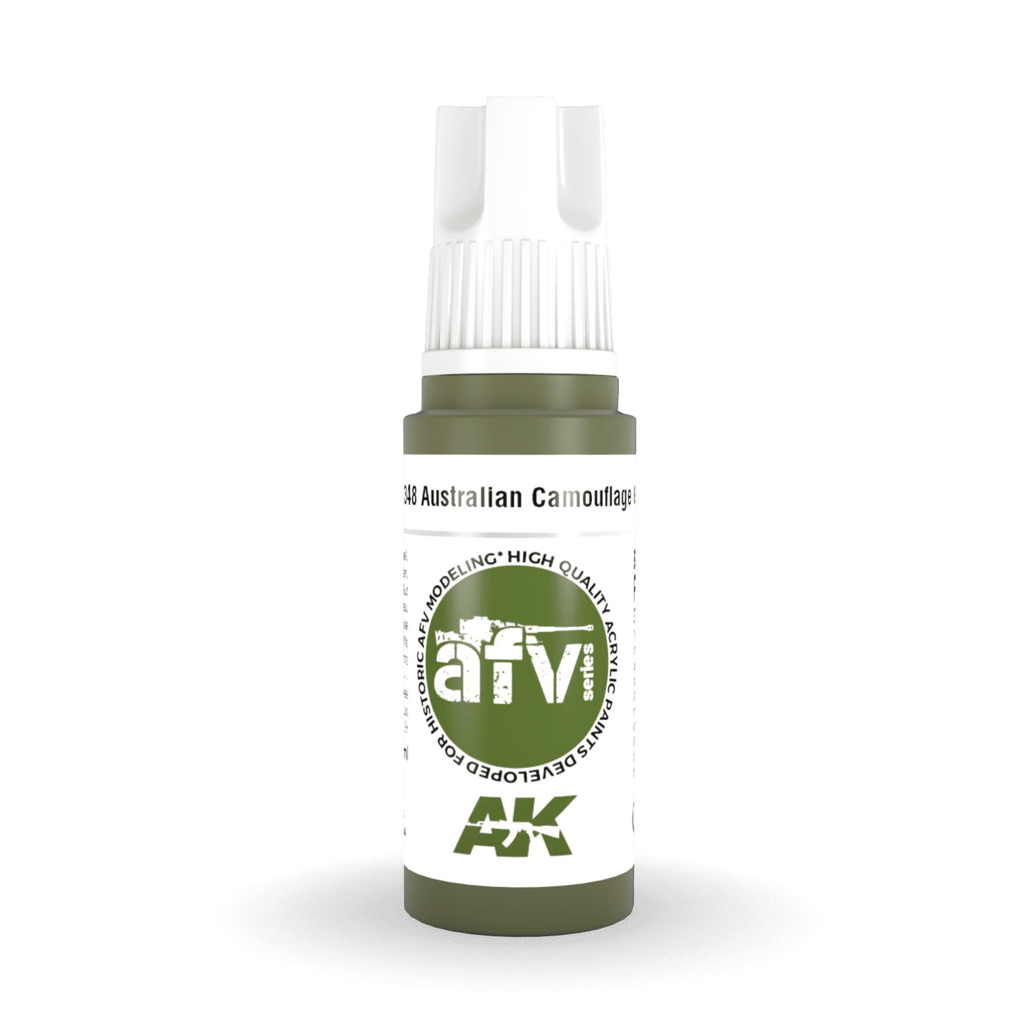AK Interactive 3rd Gen Acrylic - Australian Camouflage Green 17ml (AK11348)