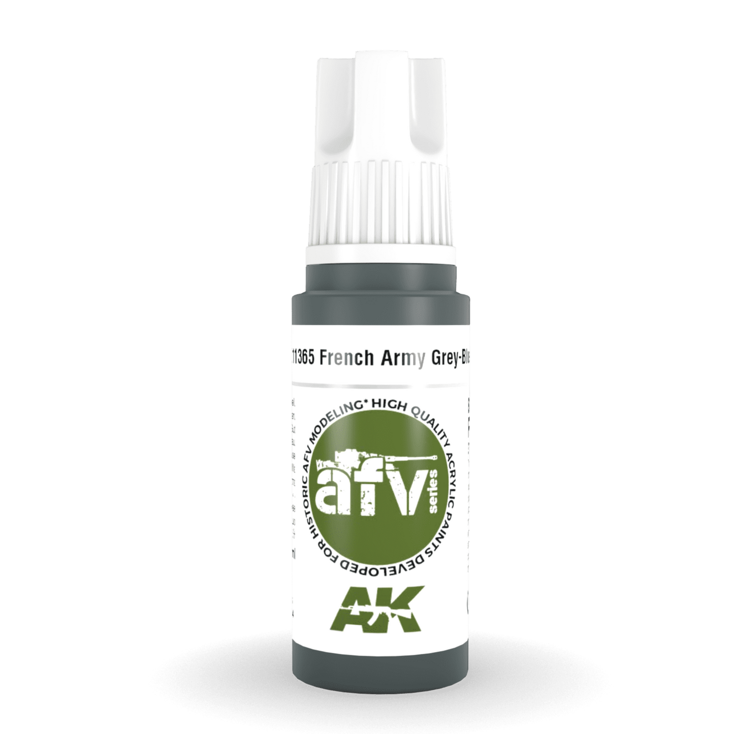AK Interactive 3rd Gen Acrylic - French Army Grey-Blue 17ml AK11365
