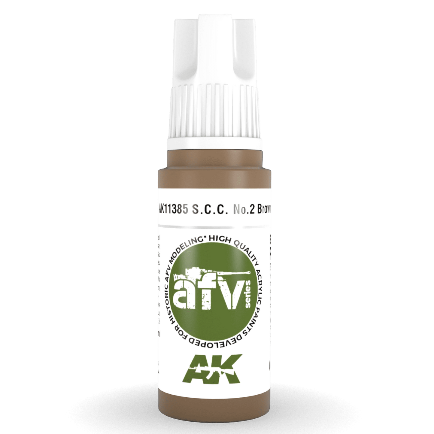 AK Interactive 3rd Gen Acrylic - S.C.C. No.2 Brown 17ml (AK11385)