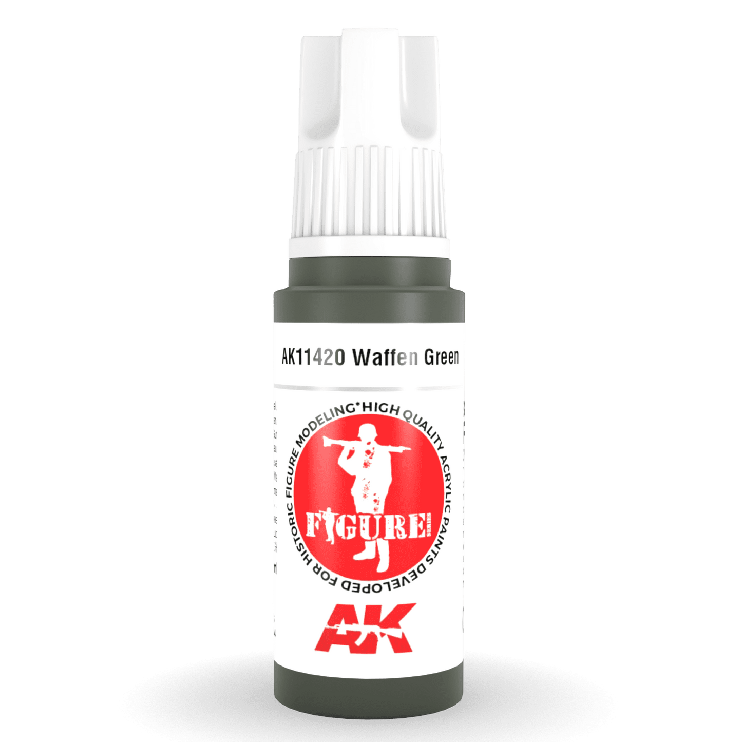 AK Interactive 3rd Gen Acrylic - Waffen Green 17ml (AK11420)