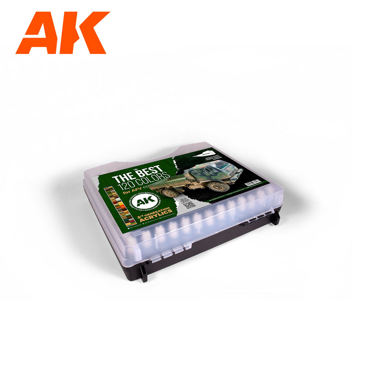 AK Interactive: The Best 120 Colors for AFV AK11705