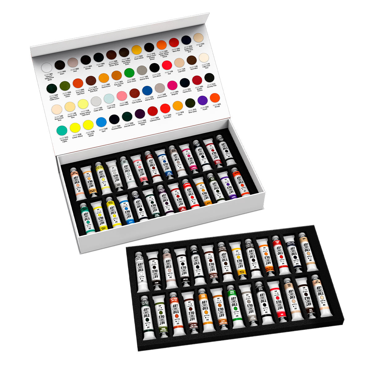 AK Interactive Special Box Full Range Abteilung 502 Oils (AKABT1000)