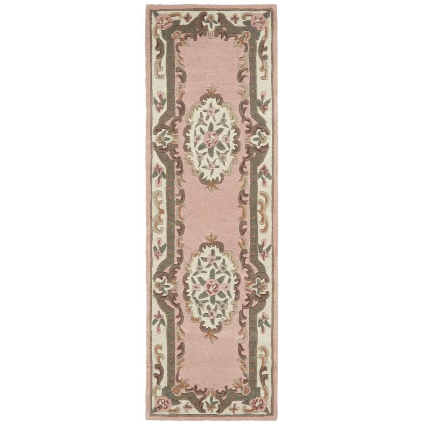 Shensi Pink Medallion Rug
