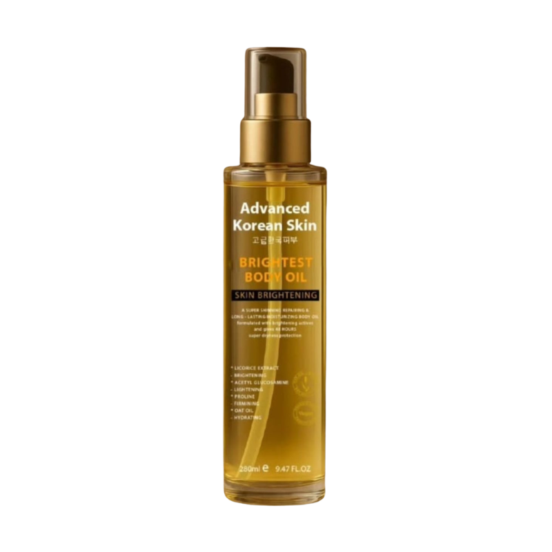 Advanced Korean Skin Brightest Body Oil (280ml) – Skin Brightening