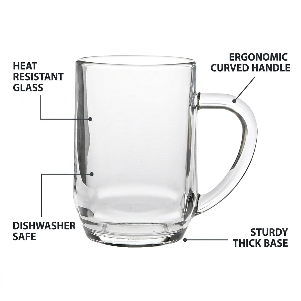 Heritage Glass Pint Tankard - 570ml