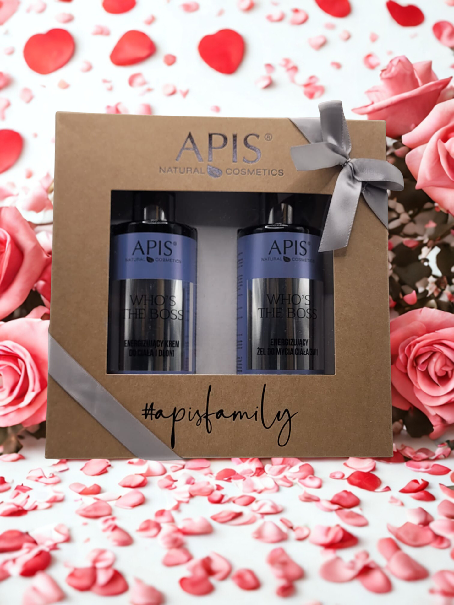 Apis Who’s The Boss Gift Set | 3-in-1 Gel 300 ml & Moisturising Cream 300 ml
