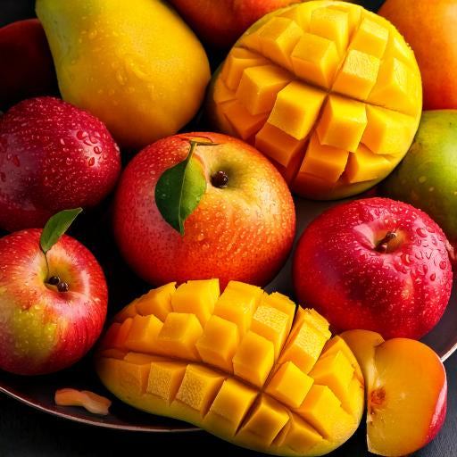 Apple and Mango Food Flavouring - Professional High Strength - 1 Litre