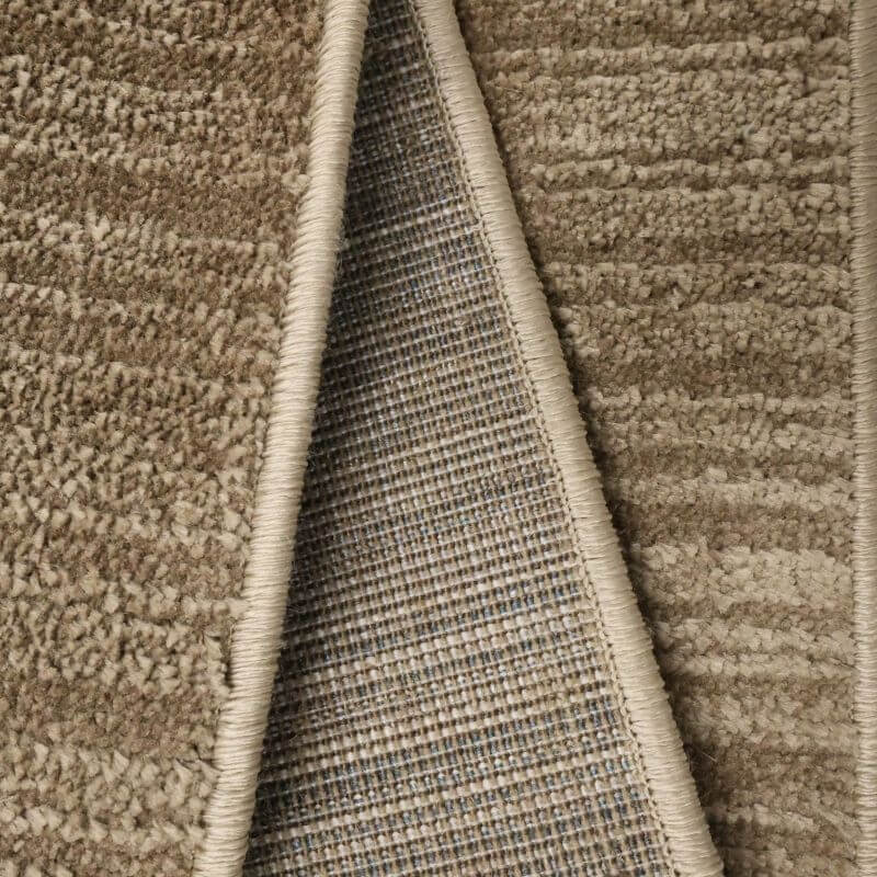 Arlo Textured Rug – Soft Tone Stripes