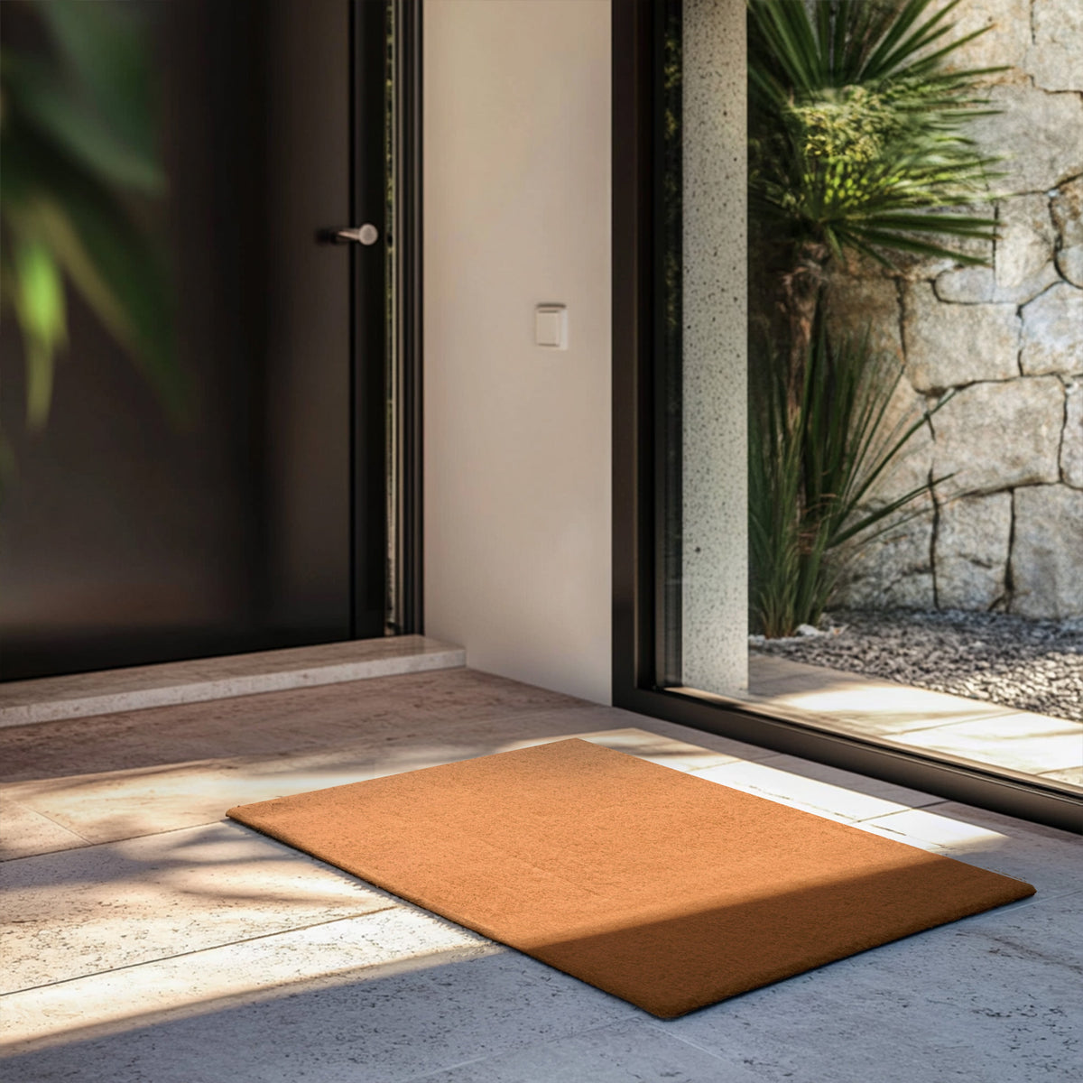 Non-Shed Synthetic Coir Large Rugs