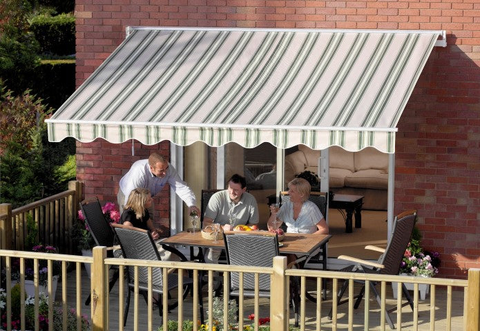 Greenhurst Easy Fit Ascot Patio Awning | 2.5m, 3m & 3.5m