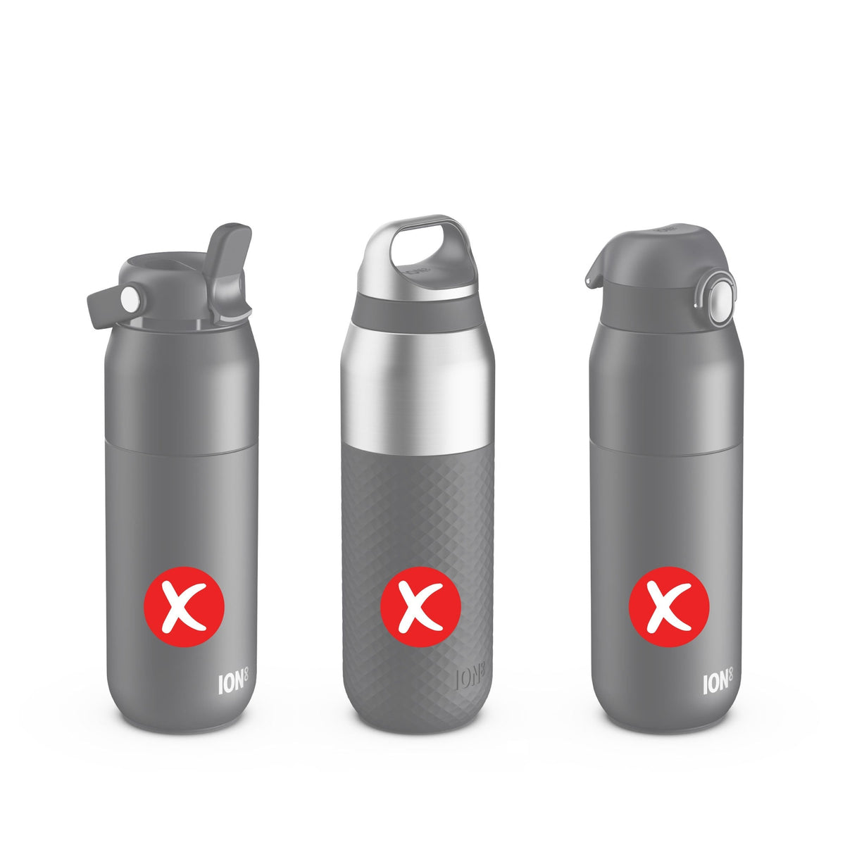Leak Proof Water Bottle Accessory, Replacement Lid, Blue, Small / Medium