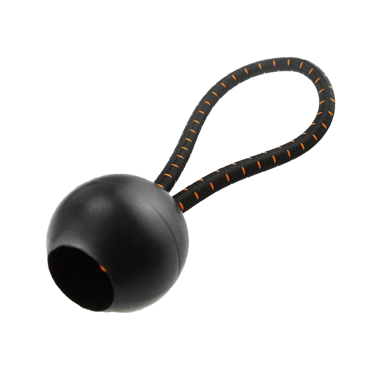Green/Brown L-Grade Tarpaulin with 10 x 6" Bungee Balls (Black)