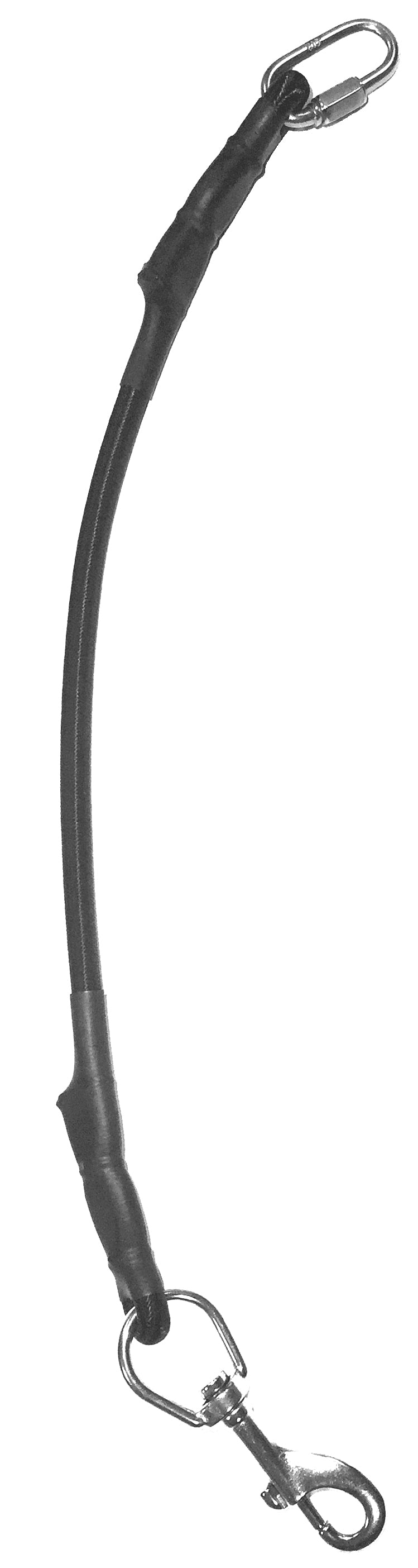Beaver 16"/41cm Bungee Line With Stainless Bolt Snap