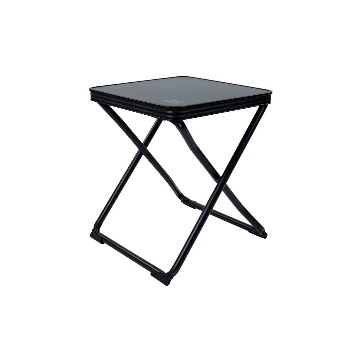 Bo-Camp Stool & Top Foldable Black
