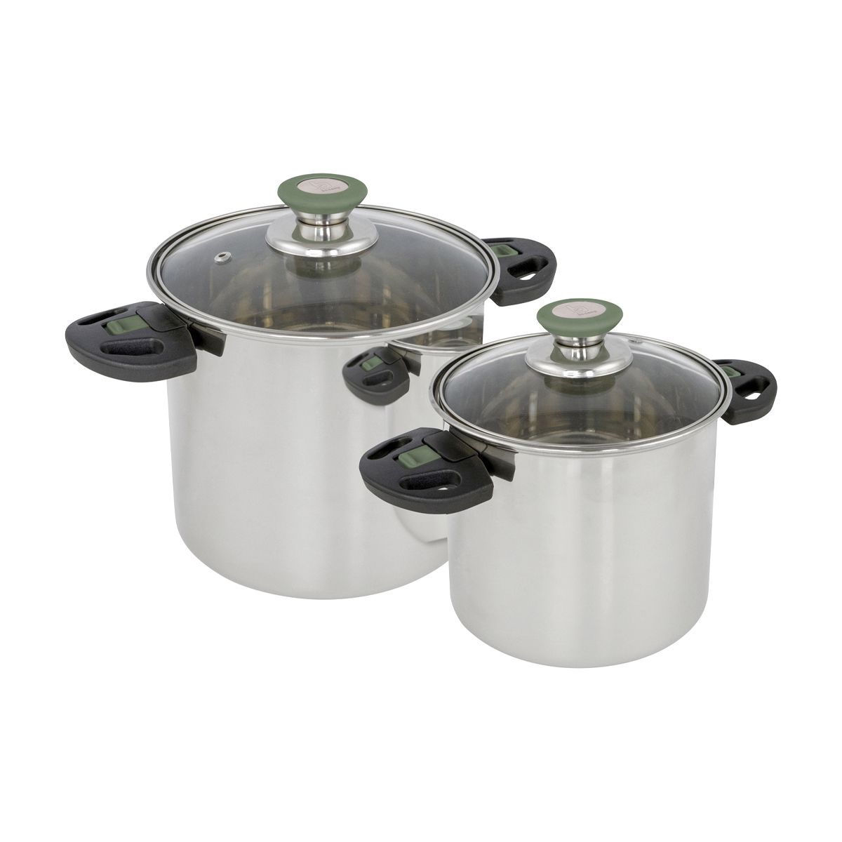 Bo-Camp Cookware Set Elegance Compact 2 RVS