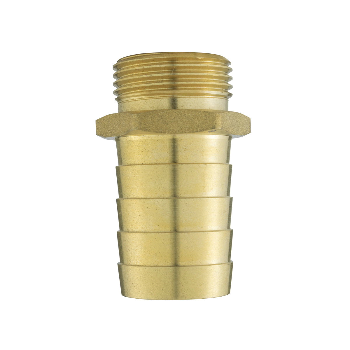 Hose Connector Blue with In-Line BSPF Valve and 25mm Brass Barb