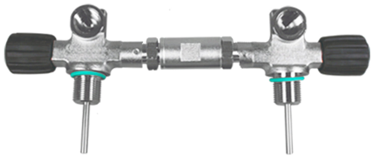 BTS 5"140mm 232 Bar Steel Cylinder Manifold with DIN Outlets & No Isolator S16310620
