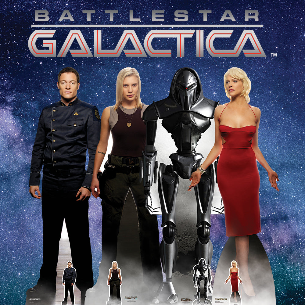SC1642 Kara Thrace Starbuck Katee Sackhoff Battlestar Galactica Cardboard Cut Out Height 169cm
