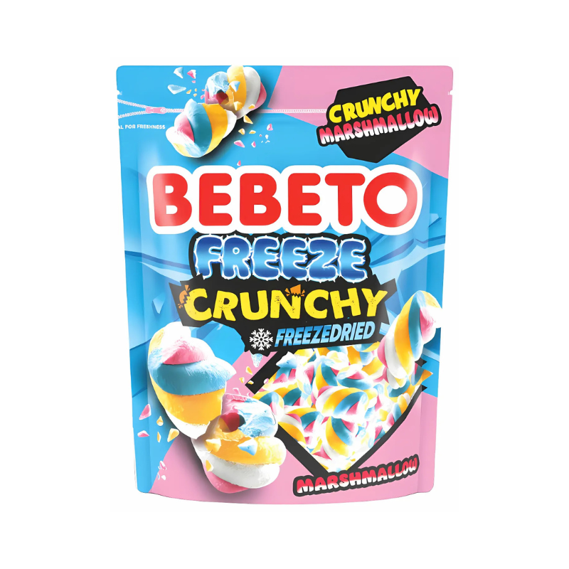 Bebeto Freeze Dried Sweets - Vanilla Marshmallow Twists