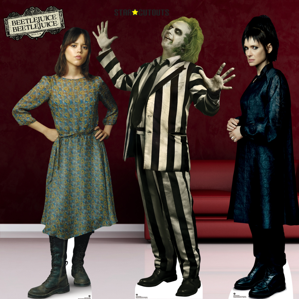 SC4668 Astrid Deetz Jenna Ortega Beetlejuice Beetlejuice Cardboard Cut Out Height 158.00cm