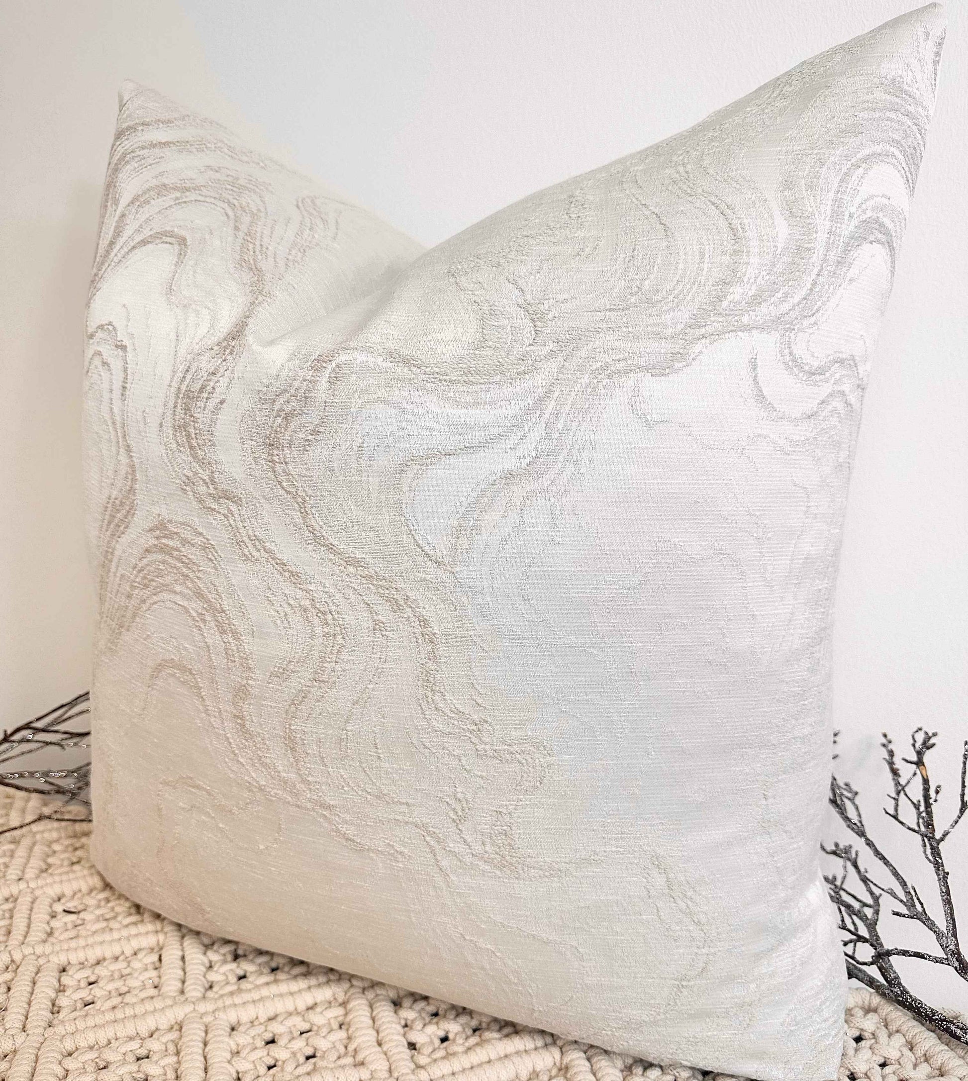 The Couture Cushion - The Beige Diane - Style No. 110