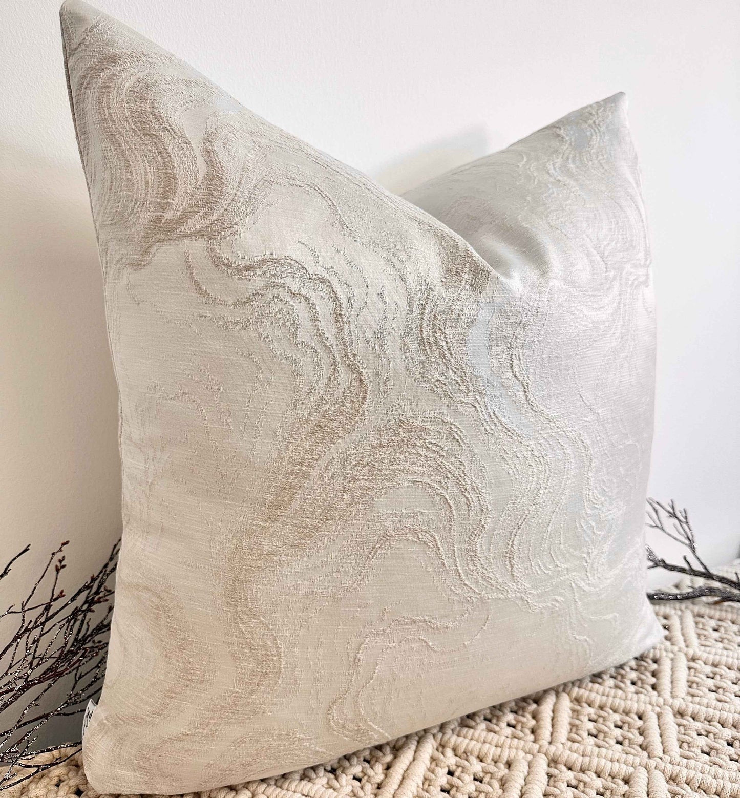 The Couture Cushion - The Beige Diane - Style No. 110
