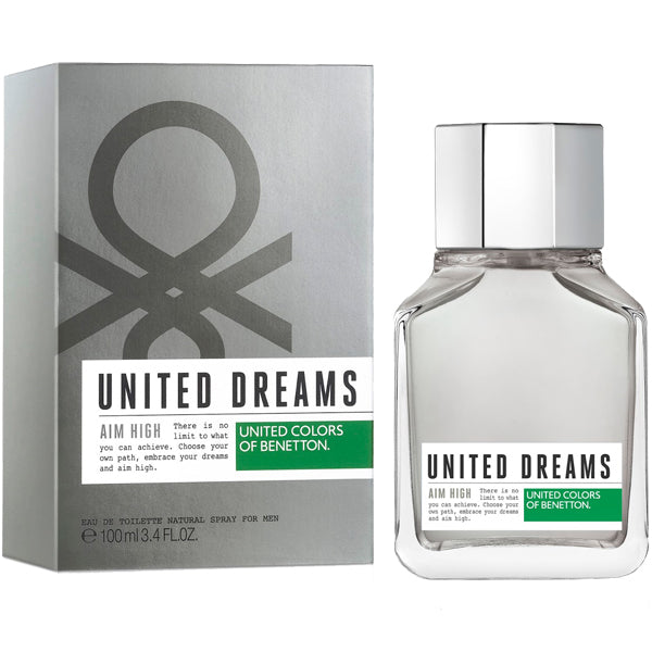Benetton United Dreams Men Aim High Eau de Toilette 60ml Spray