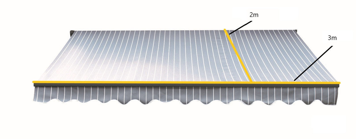 Greenhurst Easy Fit Berkeley Patio Awning | 2.5m, 3m & 3.5m