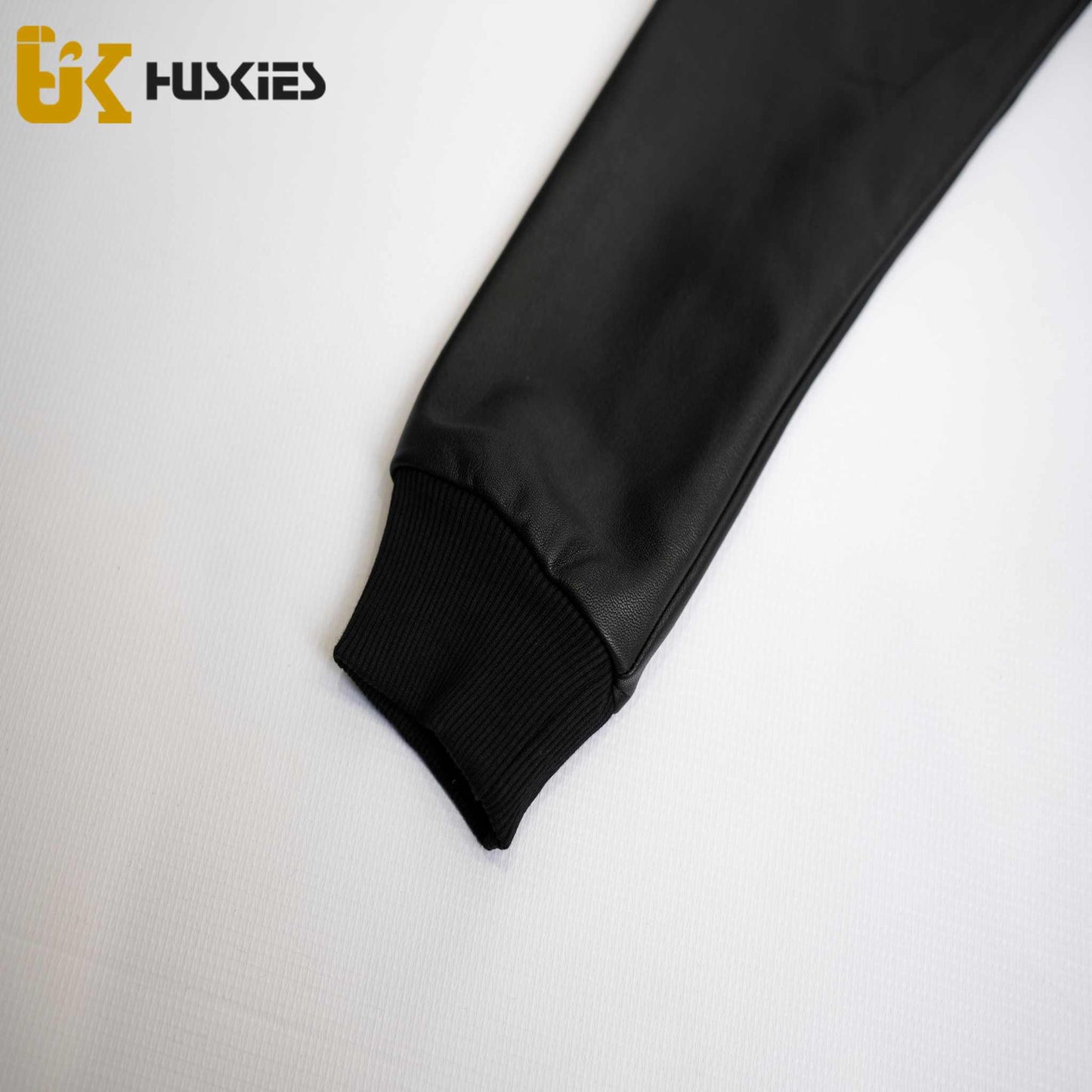 Black Hoodie - Premium Lambskin Leather