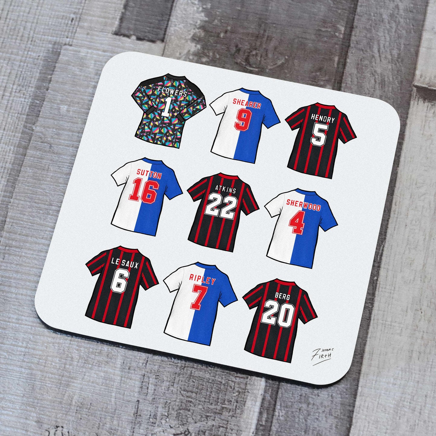 Blackburn Legends Football Coaster