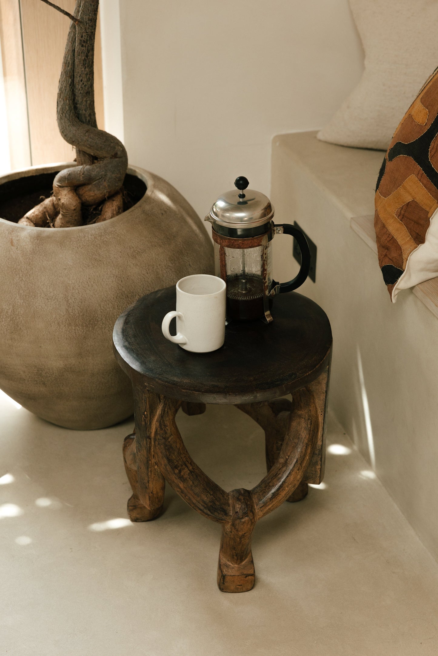 Makonde Stool, Tanzania - 61.4