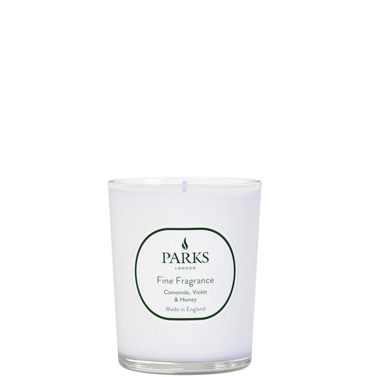 FINE FRAGRANCE 180G CANDLE CAMOMILE, VOILET & HONEY