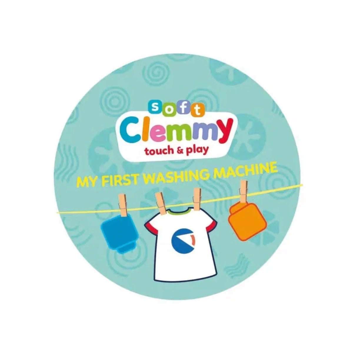 Clementoni Soft Clemmy Sensory Washing Machine Toy