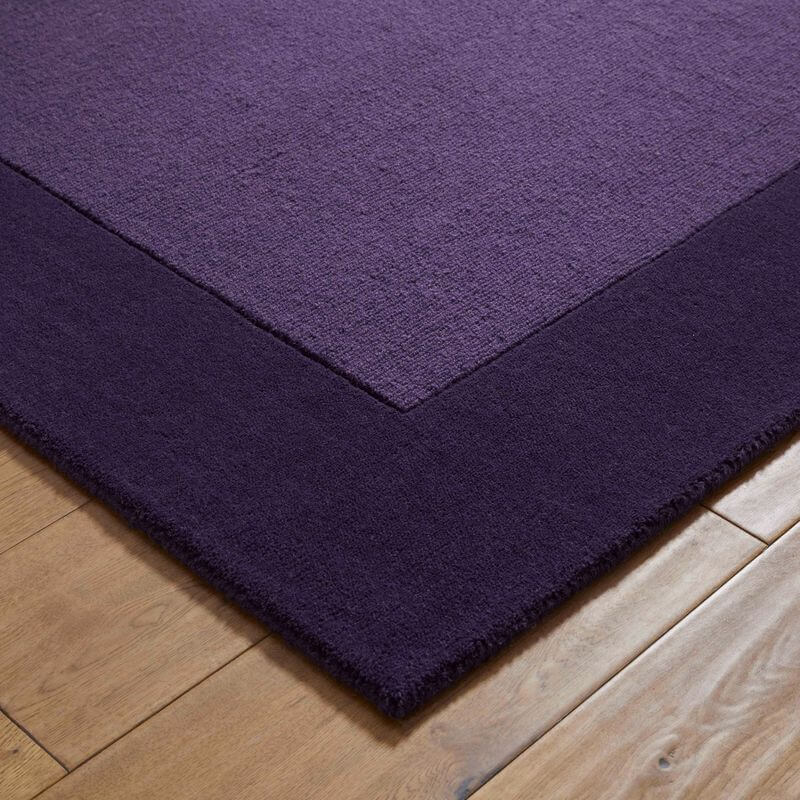 Colours Bordered Rug – Handmade Wool Rug
