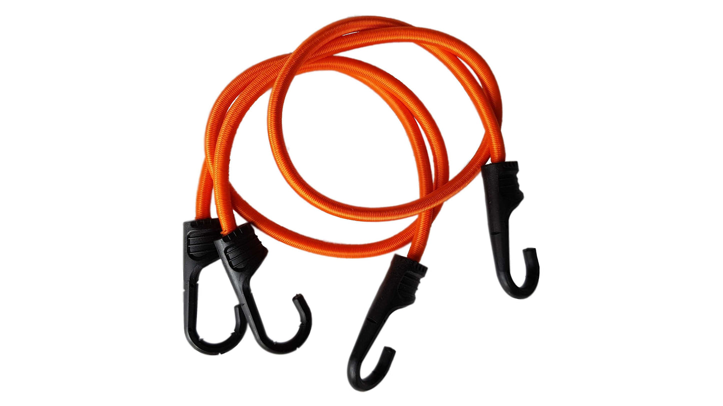 Bungee Cord Hook with PVC-coated Metal Hooks 80cm for Waterproof Tarpaulin Cover