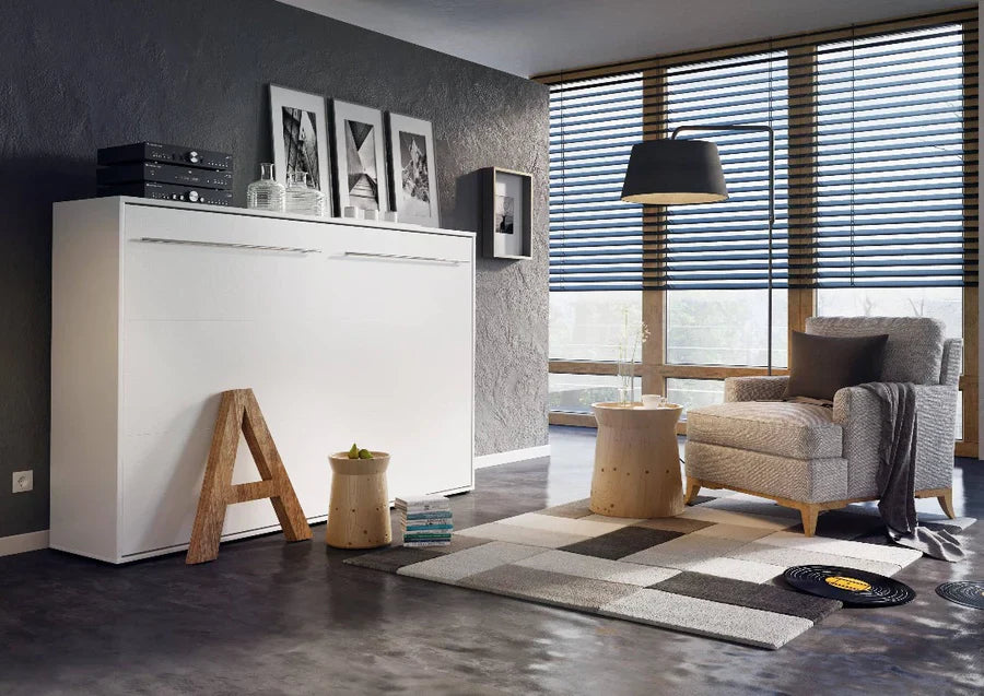 CP-04 Horizontal Wall Bed Murphy Bed Concept 140cm