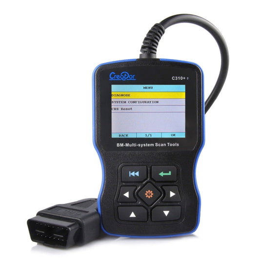 Creator C310+ V12 Car OBD2 Scanner Car Diagnostic Tool OBD 2 Automotive Scanner for BMW, Creator C310+