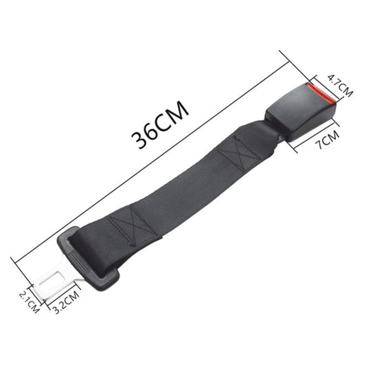 Universal Car Seat Belt Extension Strap, Length: 36cm, Extension Strap Length: 36cm