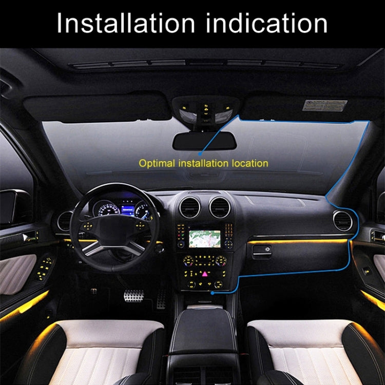 F9 Car Front and Inner Dual Camera HD Infrared Car Driving Recorder