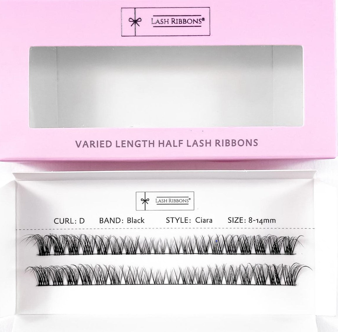 Ciara - 3D 'D' Curl Multi-Length Half Lash Ribbons® - SALE ITEM