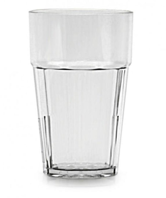 Diamond Clear Tumbler 420ml - Pack of 12