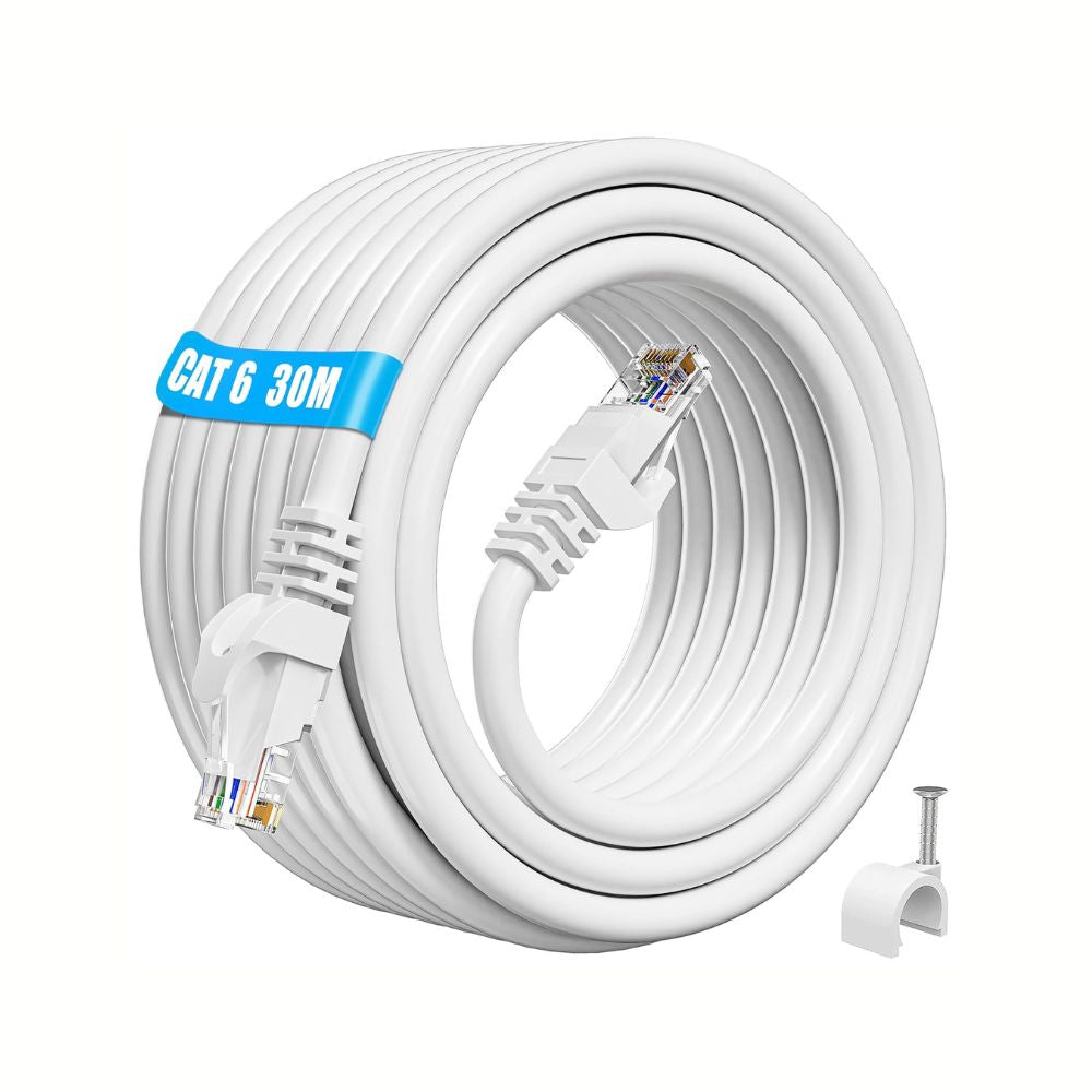 Cat 6 LAN Cable – High-Speed Ethernet Network Cable (1–40 m)