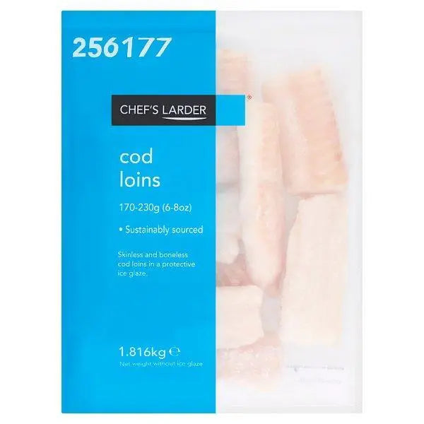 Chefs Larder Cod Loins 1.816kg