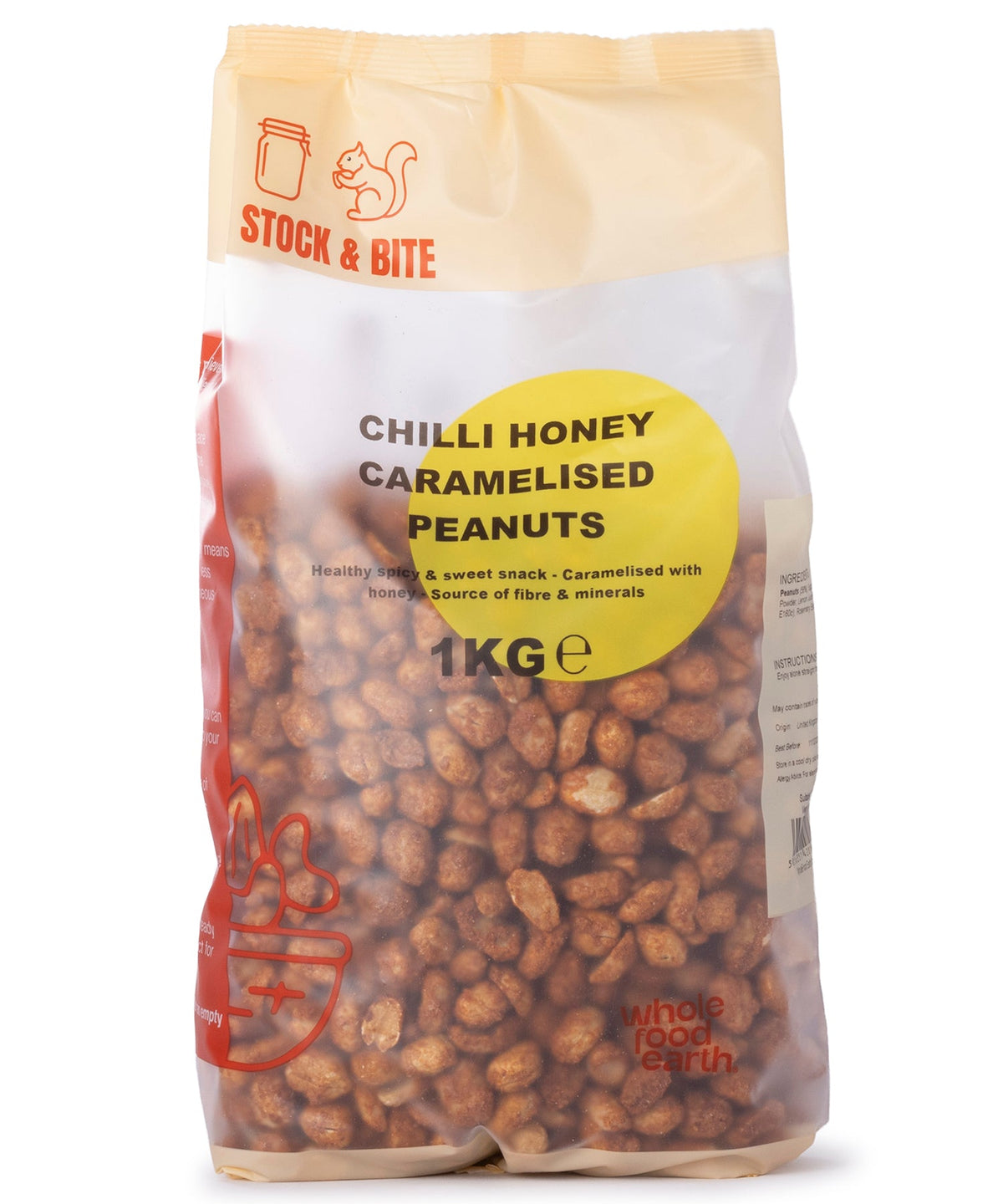 Chilli Honey Caramelised Peanuts - Stock & Bite - 1kg