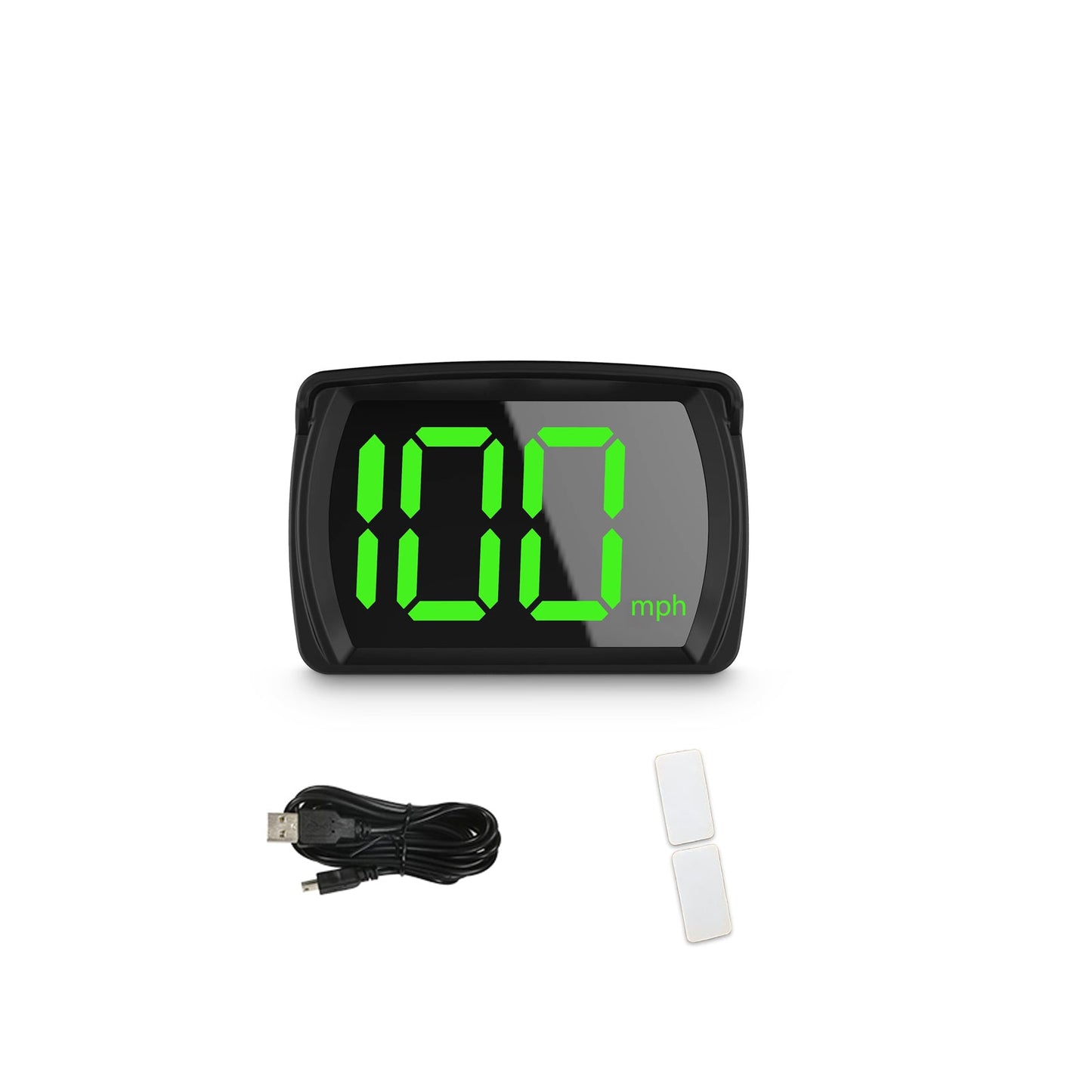 ClearView MPH GPS Digital HUD Heads up Display Car Speedometer with USB with Large Font Display