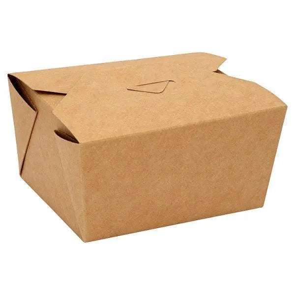 Compost Me Kraft Hot Food Box 50s No 1